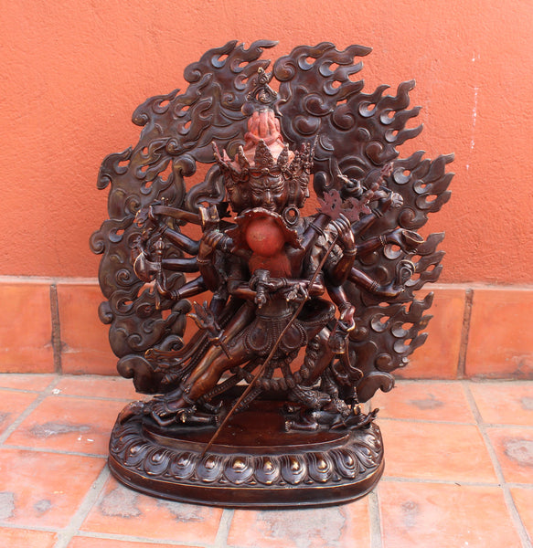 Masterpiece Chakrasamvara Shakti Statue 21 Inch
