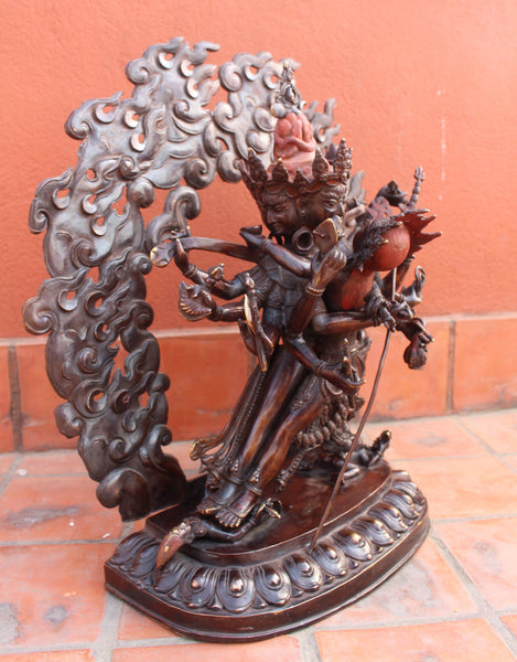 Masterpiece Chakrasamvara Shakti Statue 21 Inch