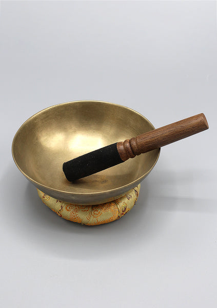 Healing ManiPuri Tibetan Flat Singing Bowl