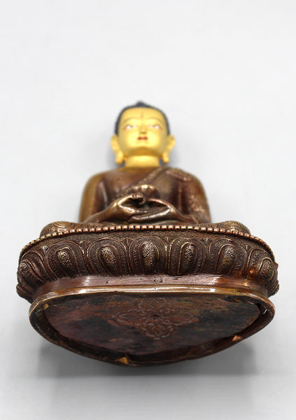 Gold Faced Amitabha Buddha Statue