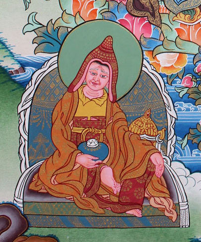 Traditional Thangka of Guru Padmasambhava