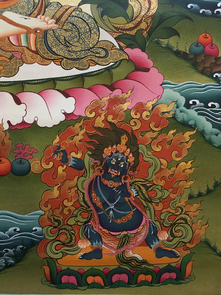 Heavenly Thangka of White Tara with Shakyamuni Buddha