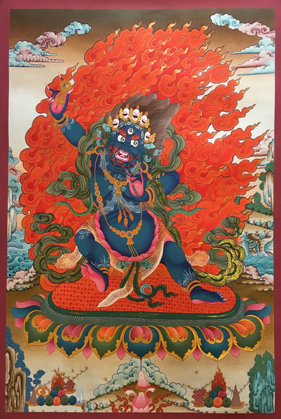 Vajrapani Thangka