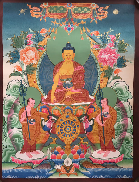 Glorious Thangka of Shakyamuni
