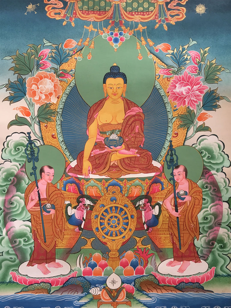 Glorious Thangka of Shakyamuni