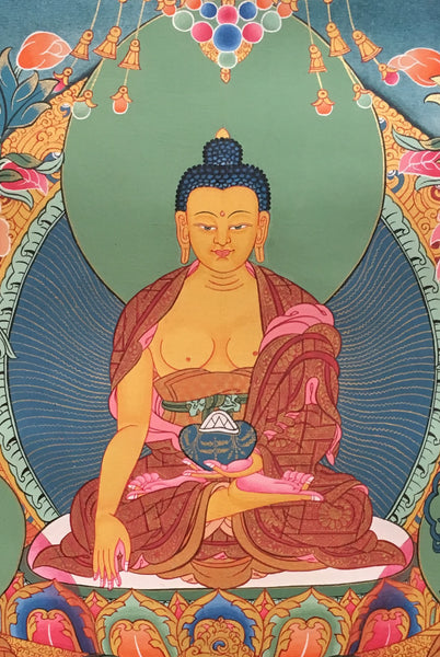 Glorious Thangka of Shakyamuni